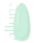 Allure 127 prémium pasztell almazöld gél lakk - 10ml