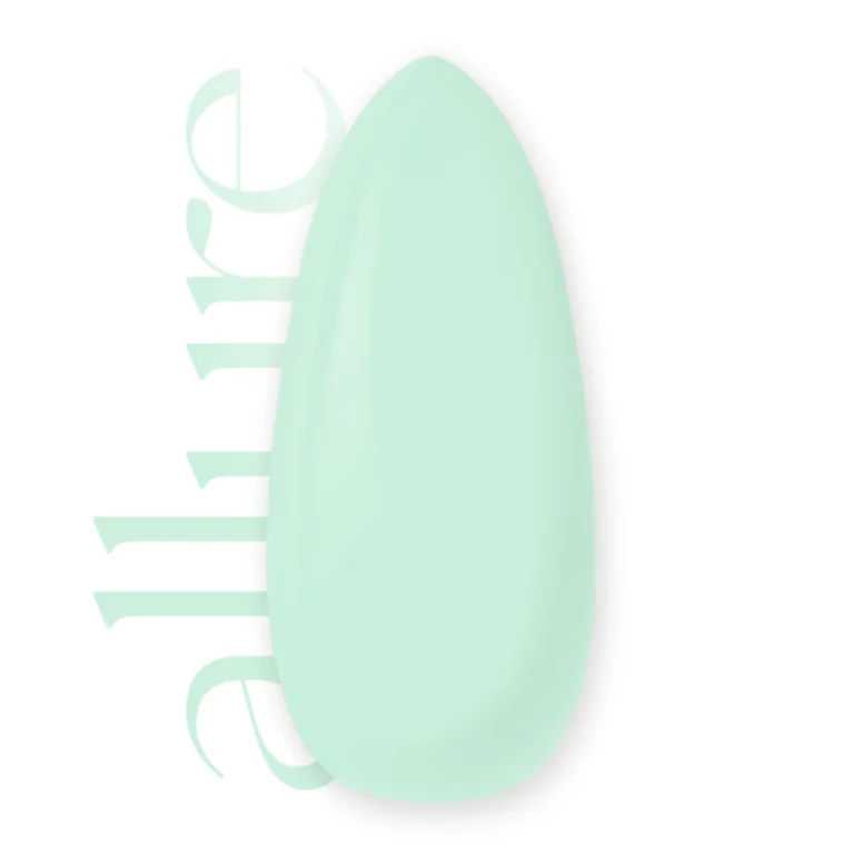 Allure 127 prémium pasztell almazöld gél lakk - 10ml