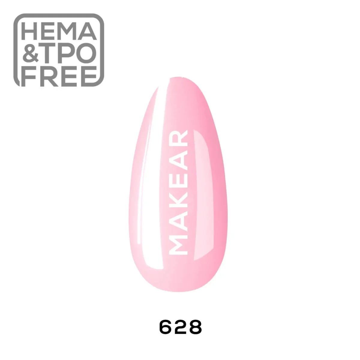 MAKEAR Flover Collection Gel Polish 8ml No.628 Lily