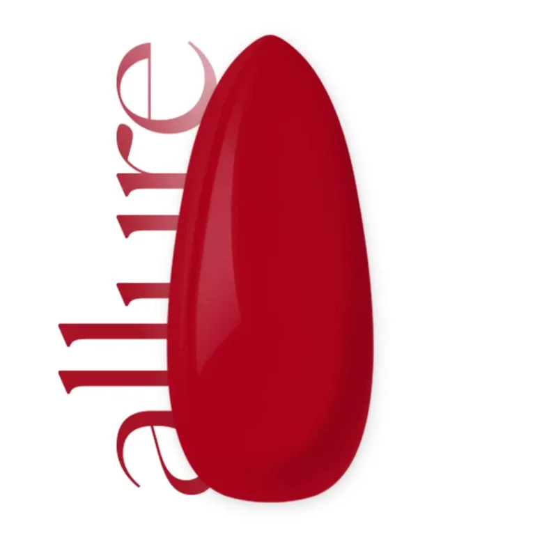 Allure 007 prémium piros gél lakk - 10ml