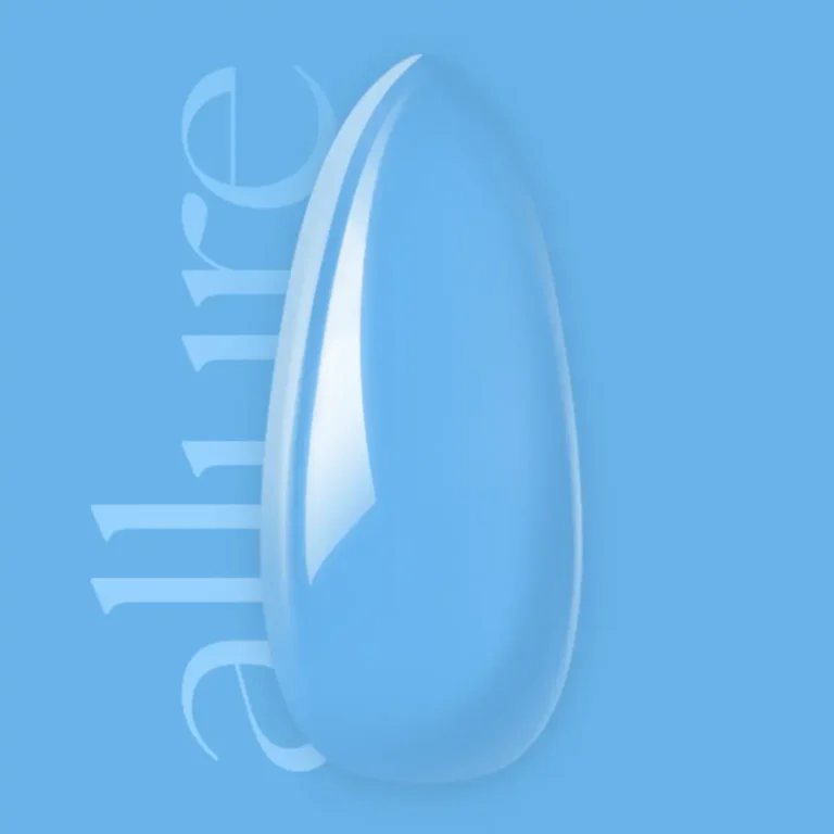 Allure 102 prémium türkizkék gél lakk - 10ml