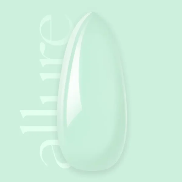 Allure 127 prémium pasztell almazöld gél lakk - 10ml
