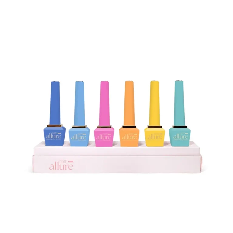 Allure Tropical Paradise prémium gél lakk kollekció - 6x10ml