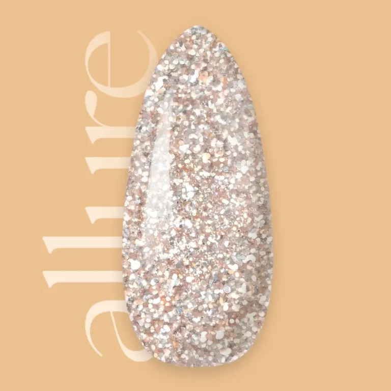 Allure G002 prémium arany csillámos effekt gél lakk - 10ml
