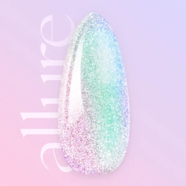 Allure G163 prémium irizáló csillámos effekt gél lakk - 10ml