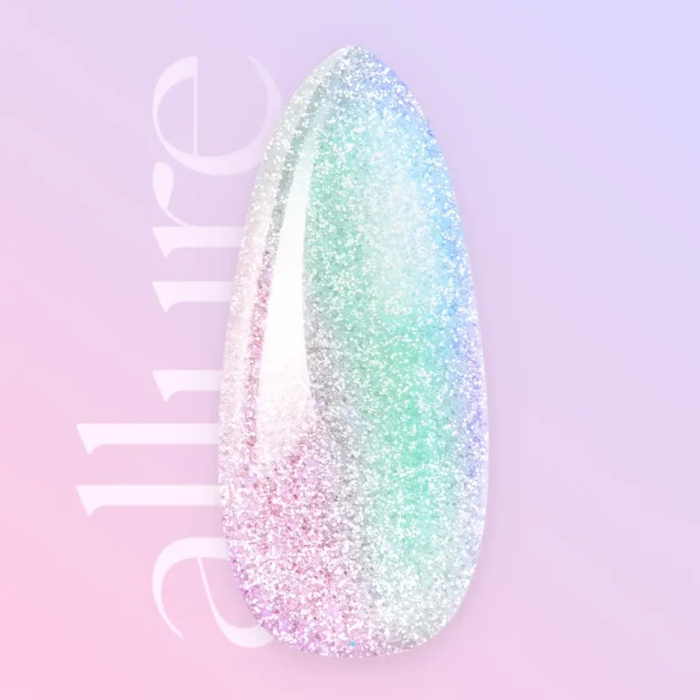 Allure G163 prémium irizáló csillámos effekt gél lakk - 10ml