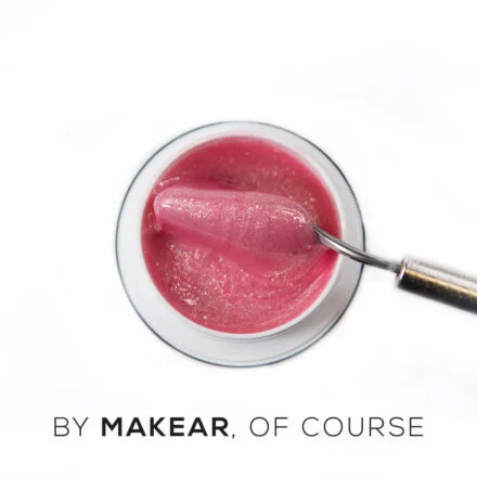 MAKEAR Gel&Go Builder Gél No.GG23 Glitter Rose 15ml