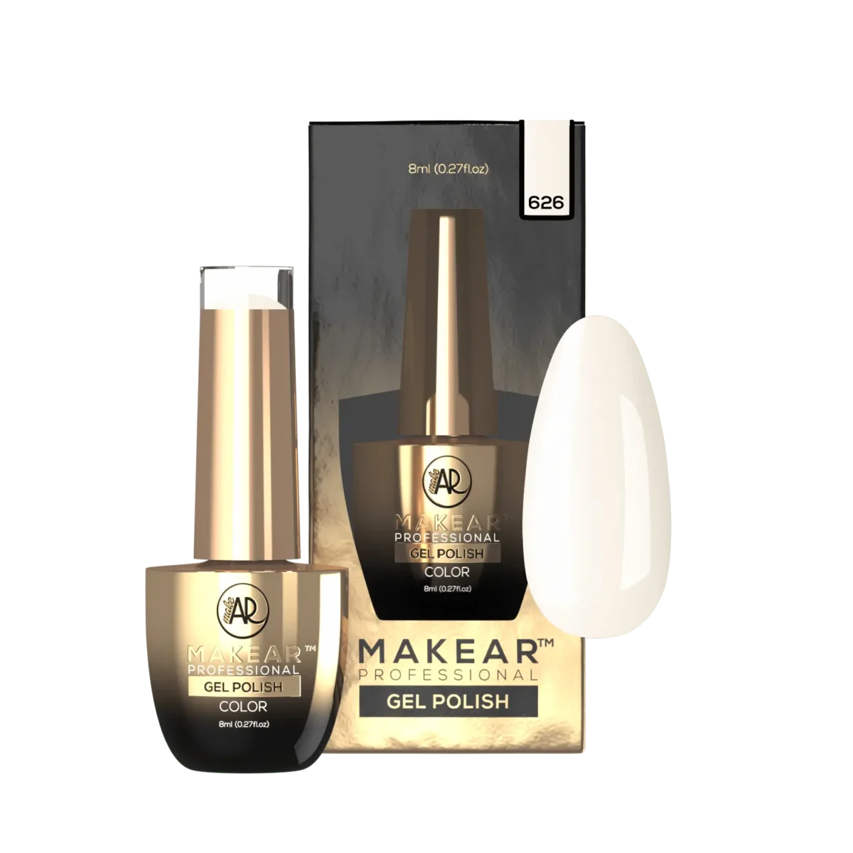 MAKEAR Flover Collection Gel Polish 8ml No.626 Jasmine