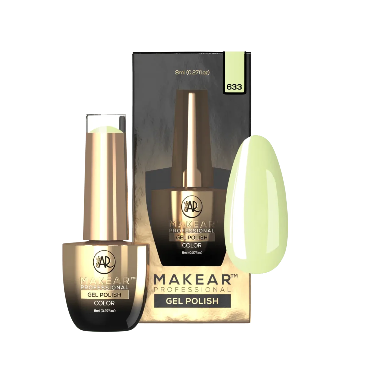 MAKEAR Flover Collection Gel Polish 8ml No.633 Sage
