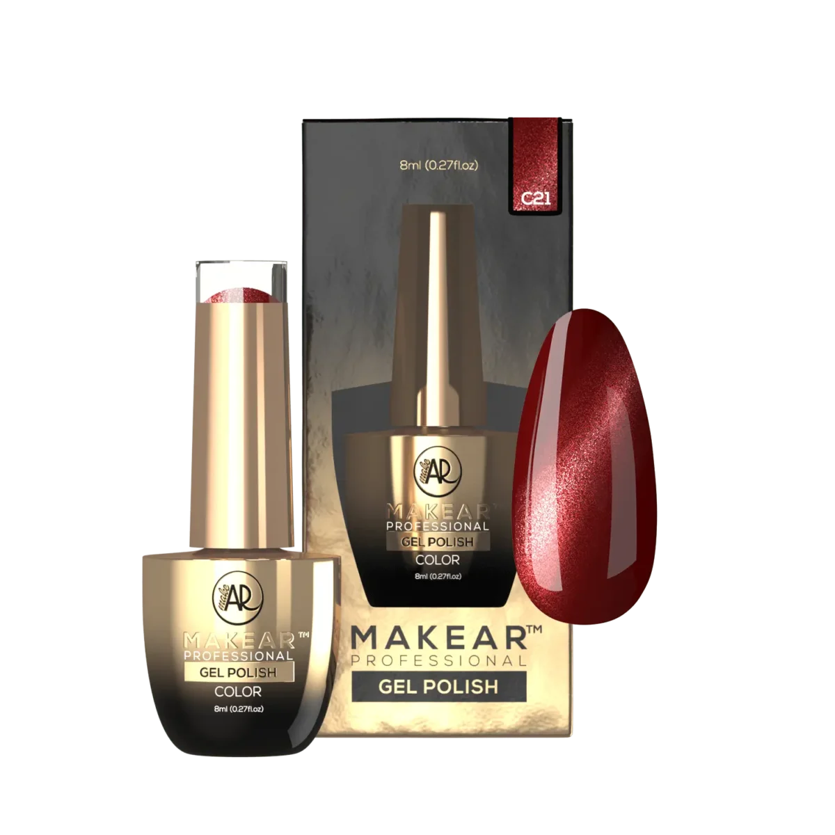 MAKEAR Cat Eye Gel Polish 8ml No.C21