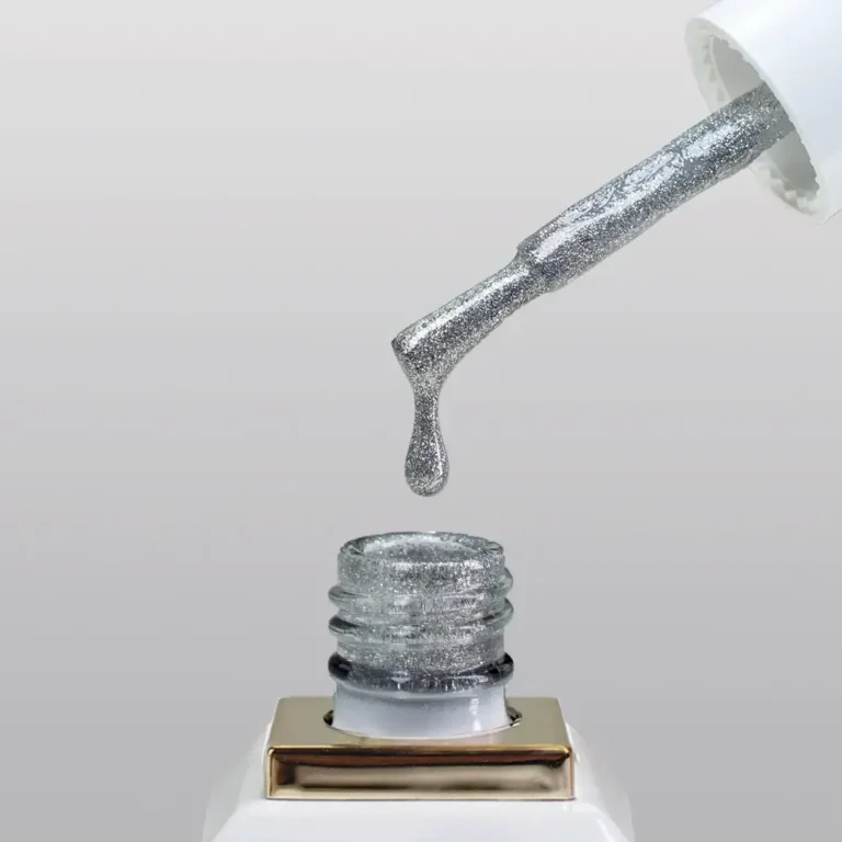 Allure R161 prémium ezüst reflektív gél lakk - 10ml