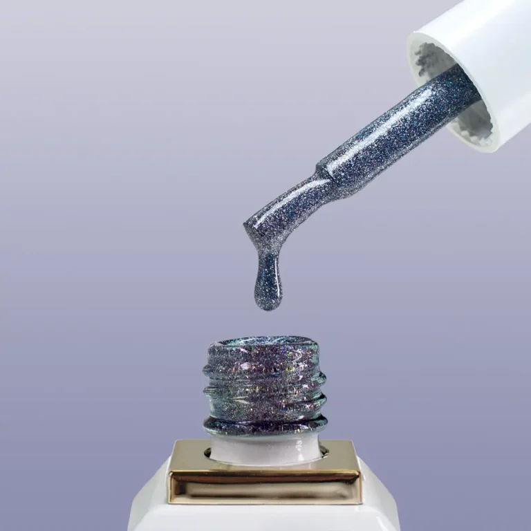 Allure R163 prémium acélszürke reflektív gél lakk - 10ml