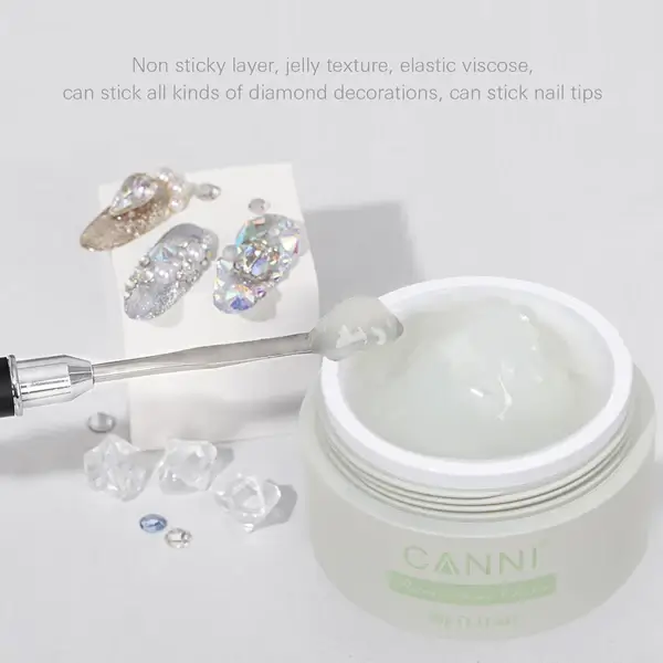 CANNI Fixálásmentes Glue Gel - kőragasztó - 28g