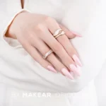 MAKEAR No Wipe Top 8 ml - Cat Eye Gold