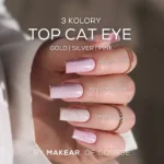 MAKEAR No Wipe Top 8 ml - Cat Eye Gold