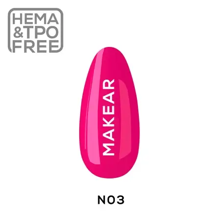MAKEAR Gel Polish 8ml No.N03 Neon Series