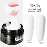 Born Pretty Pro fixálásmentes gyurmazselé 15 ml - NEG02 - Milky White