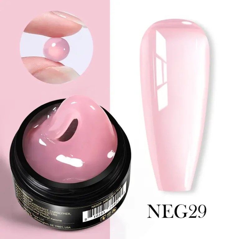 Born Pretty Pro fixálásmentes gyurmazselé 15 ml - NEG29 - Áttetsző