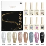 CANNI HEMA FREE szett 8x9ml - No.08 - Diamond Glitter Collection