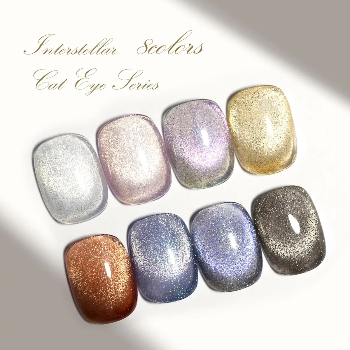 CANNI HEMA FREE szett 8x9ml - No.05 - Interstellar Cat Eye Collection