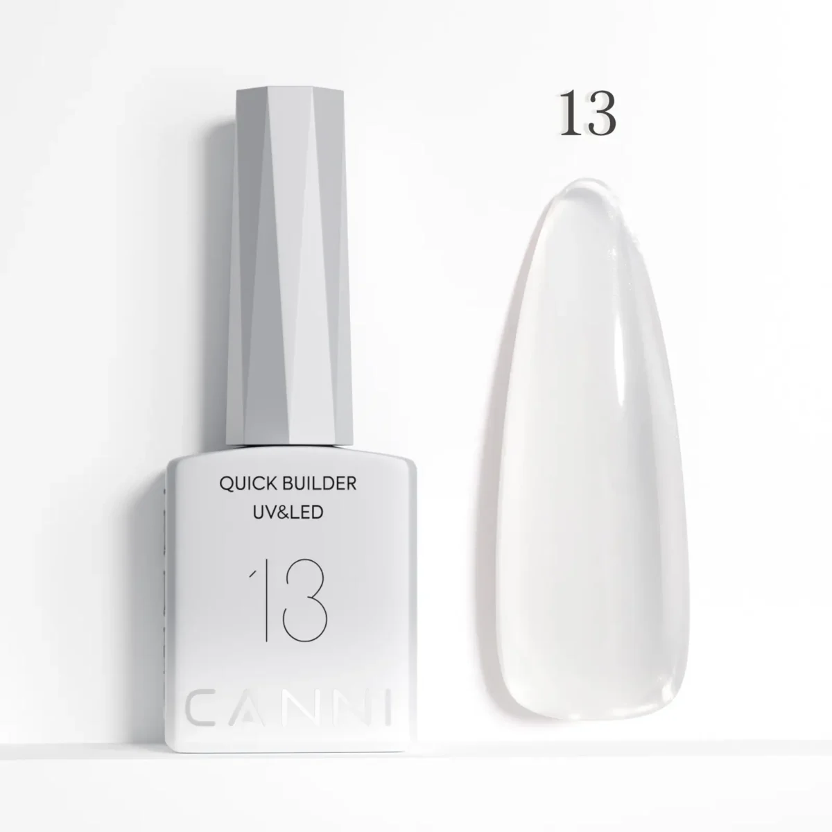 CANNI HEMA FREE Quick Builder Gel - 9 ml - X13 Clear