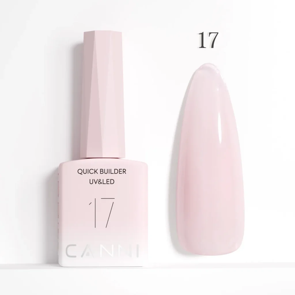 CANNI HEMA FREE Quick Builder Gel - 9 ml - X17 Rose