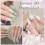 BORN PRETTY Aurora Painted Gel tégelyes festőzselé 5 ml - A01 - Image 4