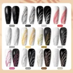 BORN PRETTY PRO Spider Gel 5 ml - SG10 - Shiny Silver - Image 3