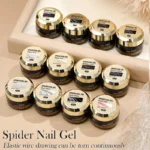 BORN PRETTY PRO Spider Gel 5 ml - SG10 - Shiny Silver - Image 6