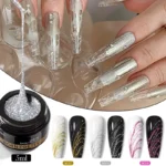 BORN PRETTY PRO Spider Gel 5 ml - SG10 - Shiny Silver - Image 8