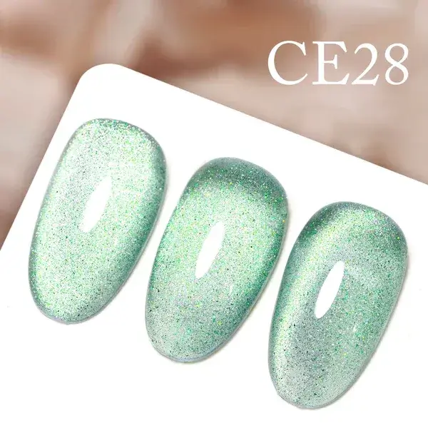 CANNI Crystal Galaxy Cat Eye gél lakk 5ml (tégelyes) - No.CE28
