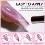 CANNI Crystal Galaxy Cat Eye gél lakk 5ml (tégelyes) - No.CE04 - Image 3