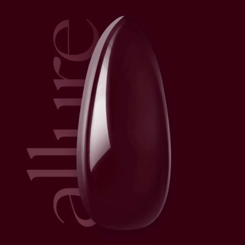 Allure 010 prémium Vörösbor gél lakk - 10ml