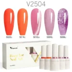 Venalisa 5 db-os UV/LED Gél lakk szett - 5x10 ml - V2504