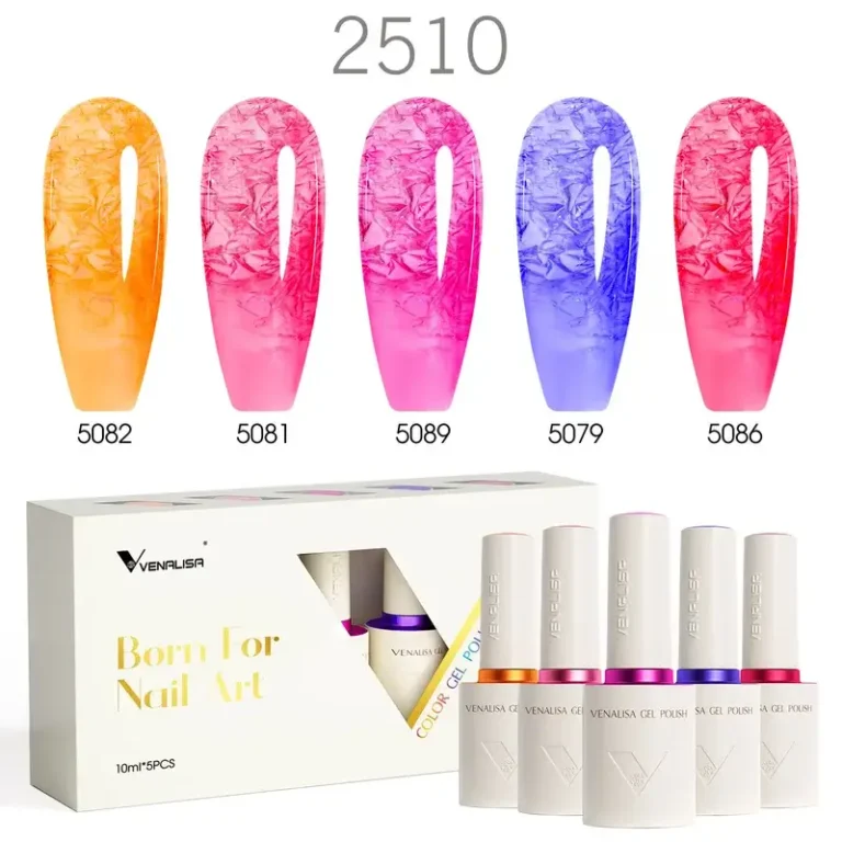 Venalisa 5 db-os UV/LED Gél lakk szett - 5x10 ml - V2510