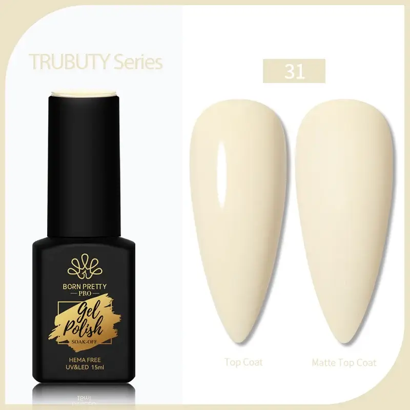 bp_031 (1) Born Pretty Trubuty UV/LED HEMA FREE gél lakk 15 ml - No.031