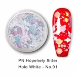 PN Hópehely flitter - Holo White - No.01