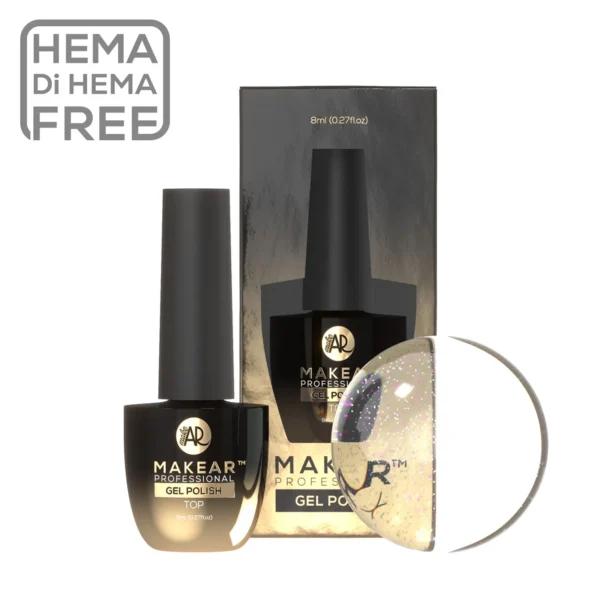 MAKEAR No Wipe Top - CHERRY 8ml