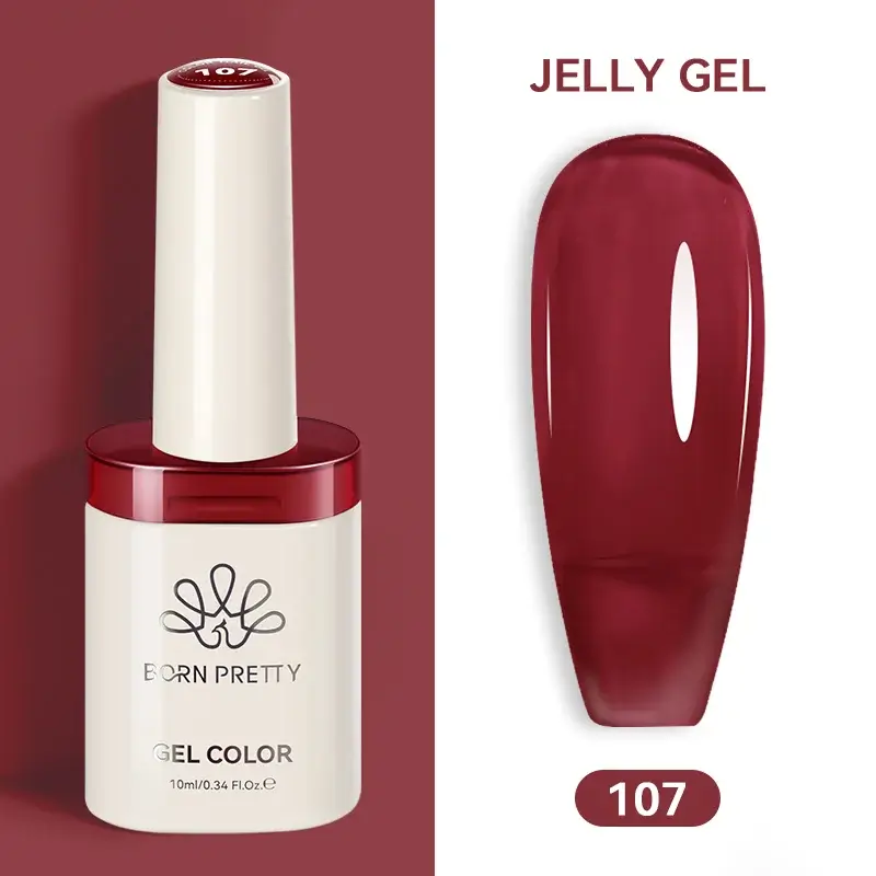 bp_10ml_107 Born Pretty TERRA UV/LED gél lakk 10 ml - No.107 - Hema-Free