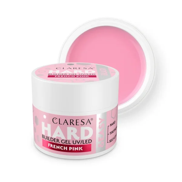 CLARESA Hard&Easy Builder Gél 12g - French Pink