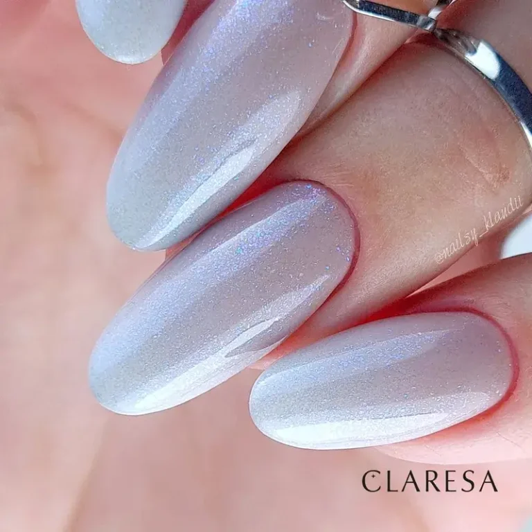 CLARESA UV/LED No Wipe Top Coat - 5g - Glitter Blue