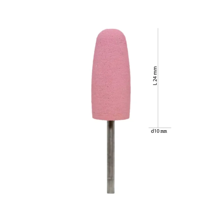 Szilikon polírozó fej – rózsaszín (M)
