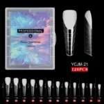 Poly Gél Tip szett - 120 db - No.06 - Orosz mandula