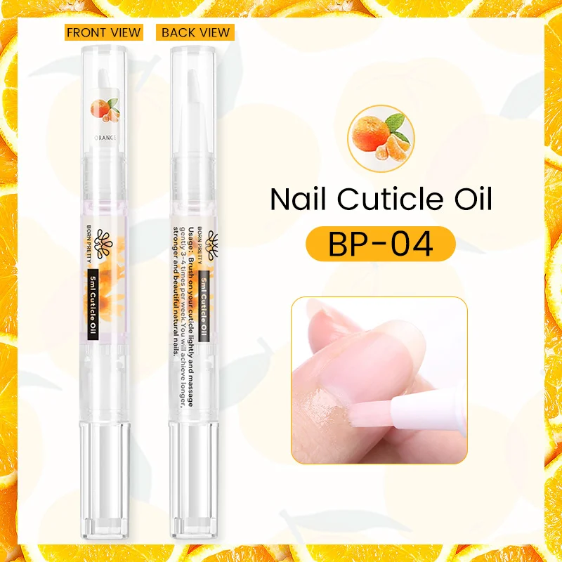 bp_olaj_bp_04 Born Pretty körömápoló olaj ceruza 5 ml - BP-04 Narancs