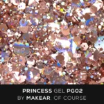 MAKEAR Princess Gel 5ml - PG02 Rosegold - 5g
