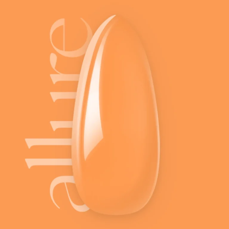 Allure 134 prémium élénk narancssárga gél lakk - 10ml