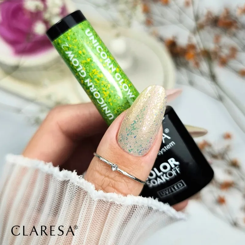 CLARESA UV/LED gél lakk 5g - Unicorn Glow 2