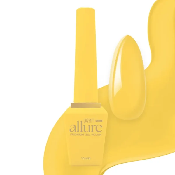 Allure 038 prémium citromsárga gél lakk - 10ml