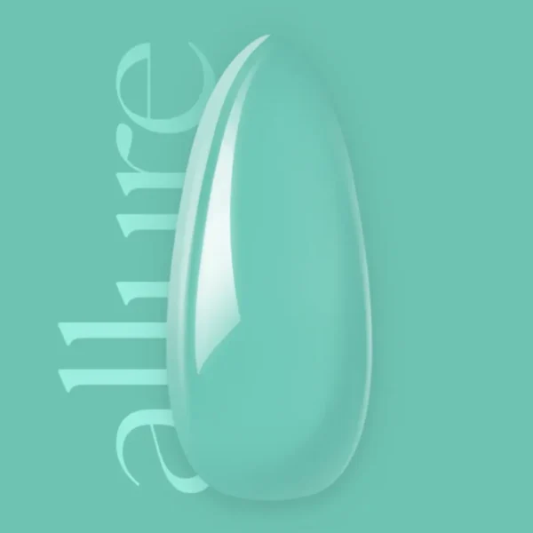 Allure 054 prémium élénk zöld gél lakk - 10ml