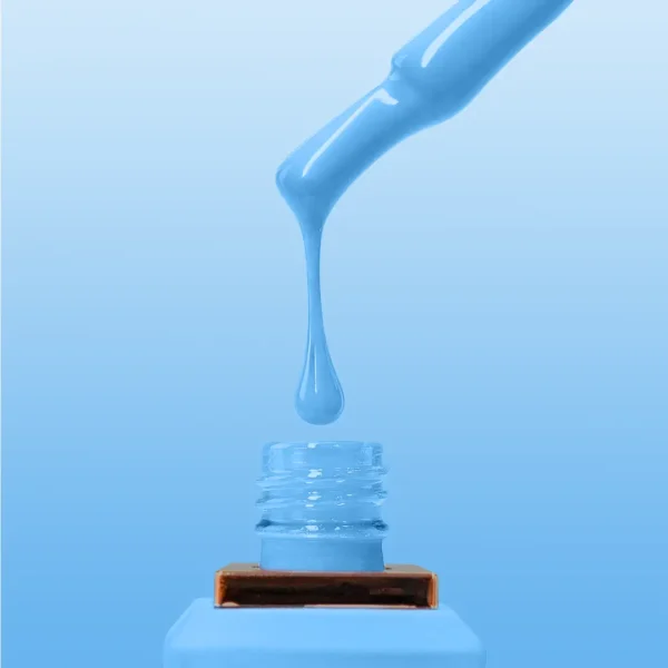 Allure 102 prémium türkizkék gél lakk - 10ml